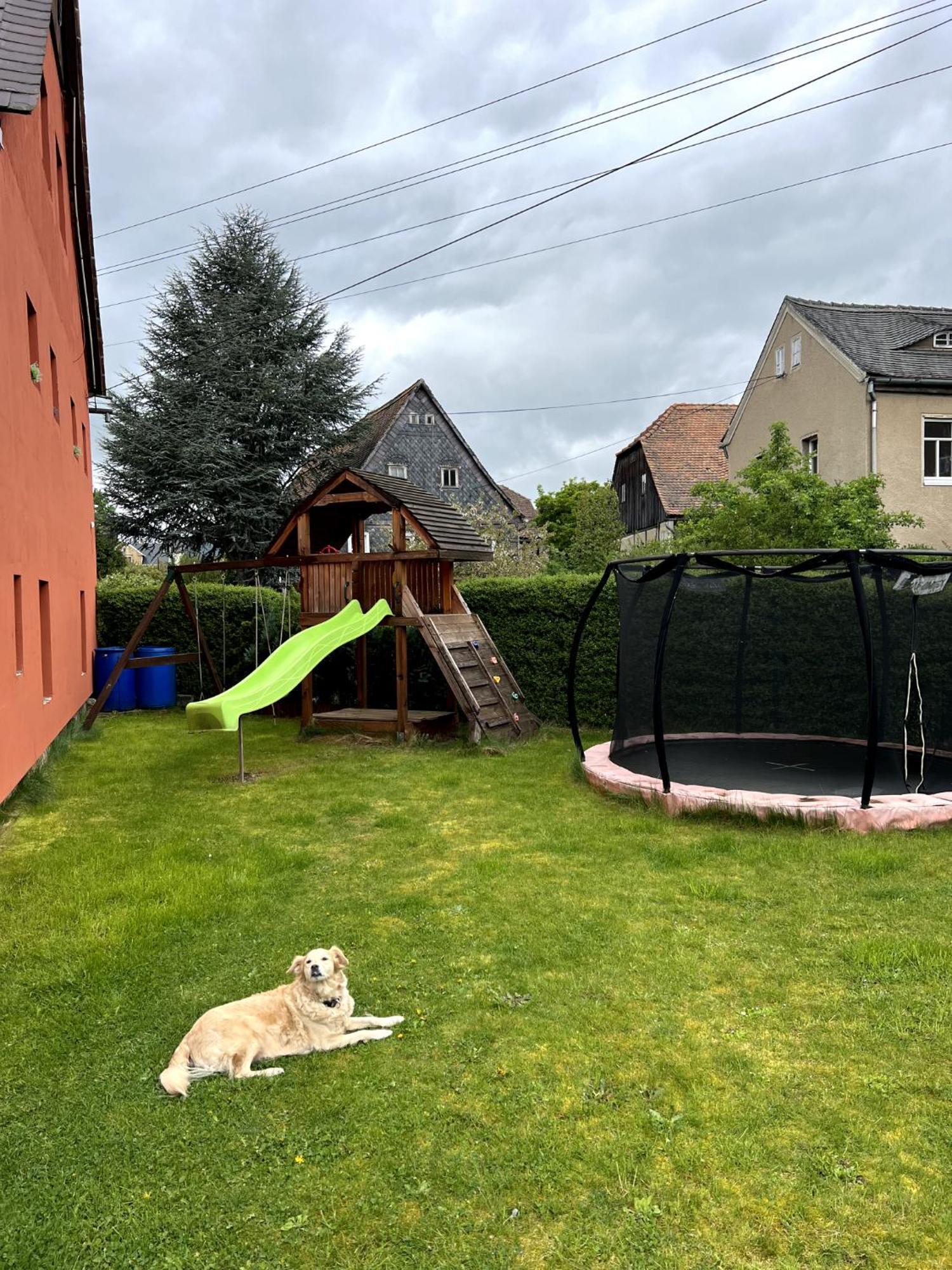 Vila Haus Mit Pool Großschönau Exteriér fotografie